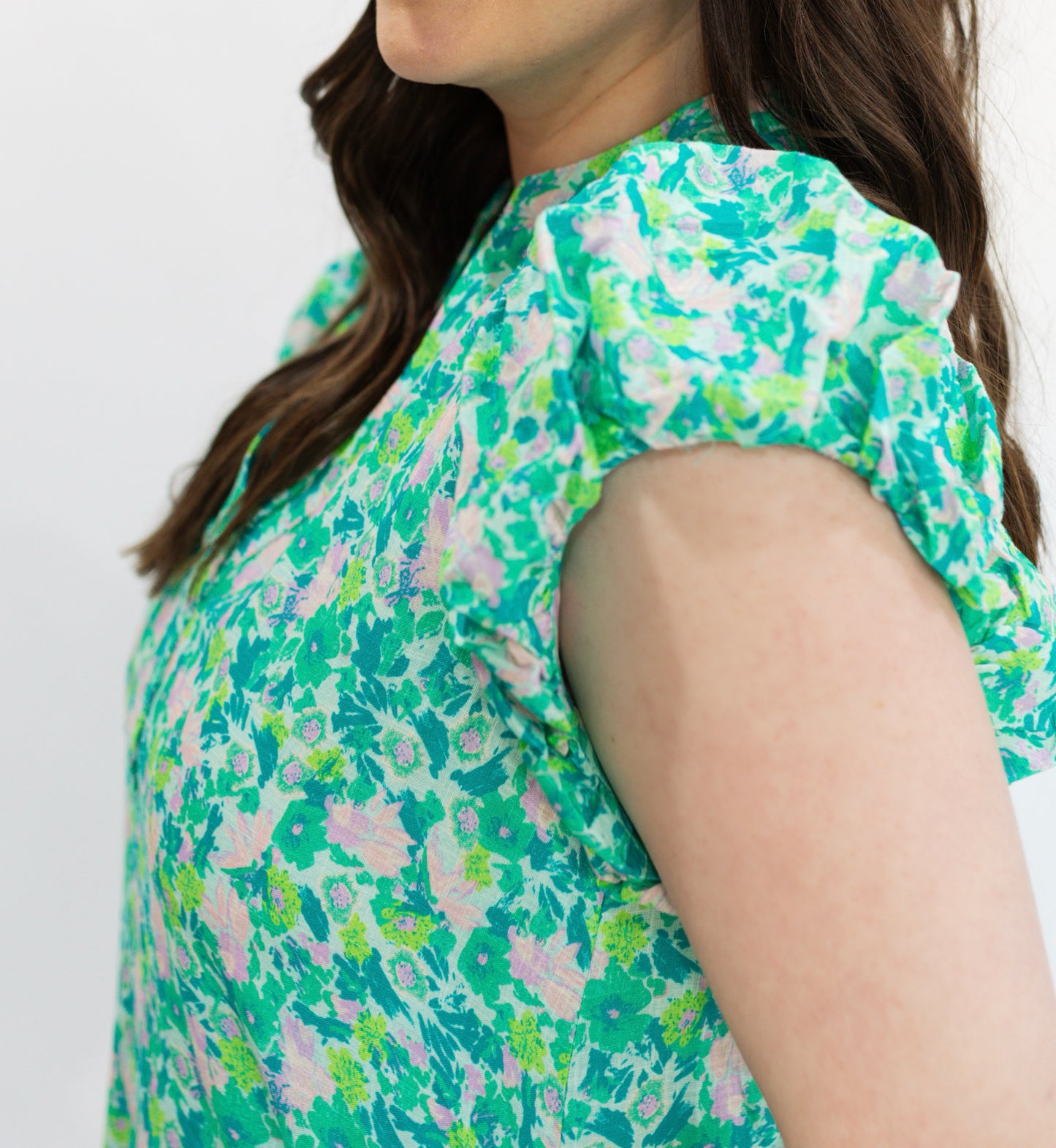 Lilly Floral Dress | Green