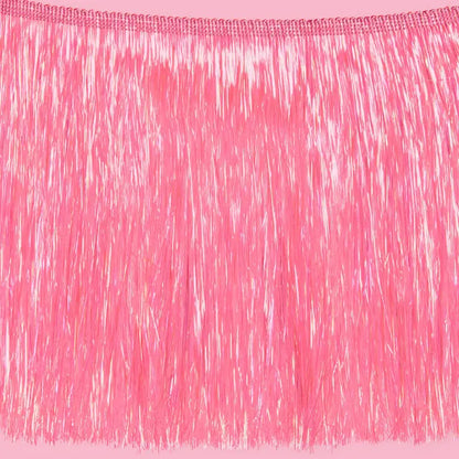 Pink Tinsel Banner