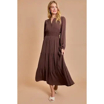 Brown Maxi Dress