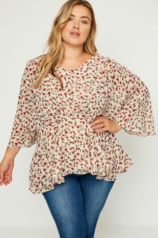 Floral Top | Curve