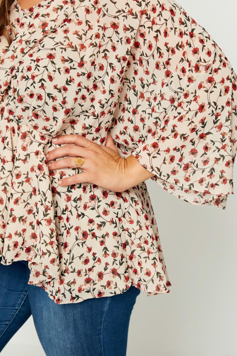 Floral Top | Curve