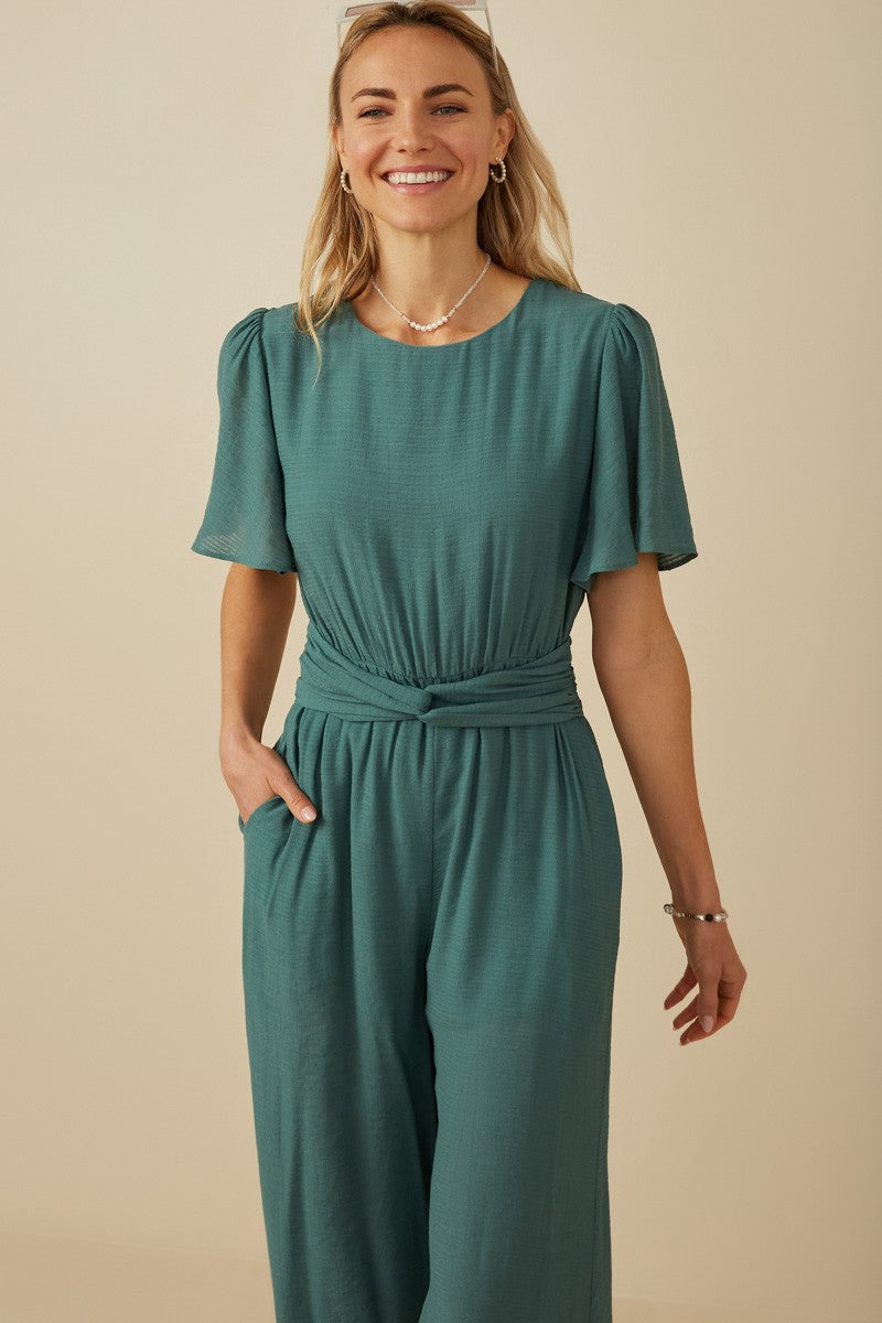 Teal Jumpsuit