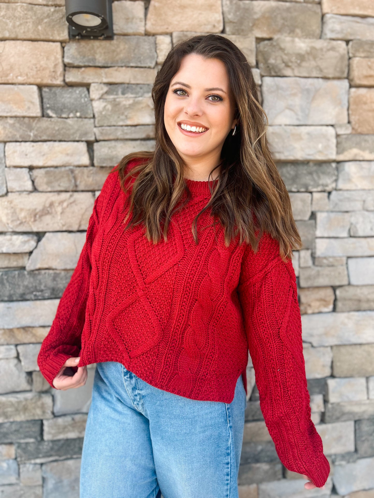 Adela Sweater | Ruby