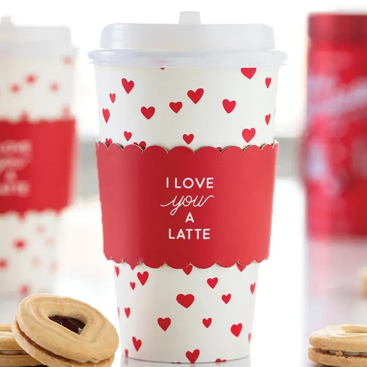 Love You A Latte To- Go Cups