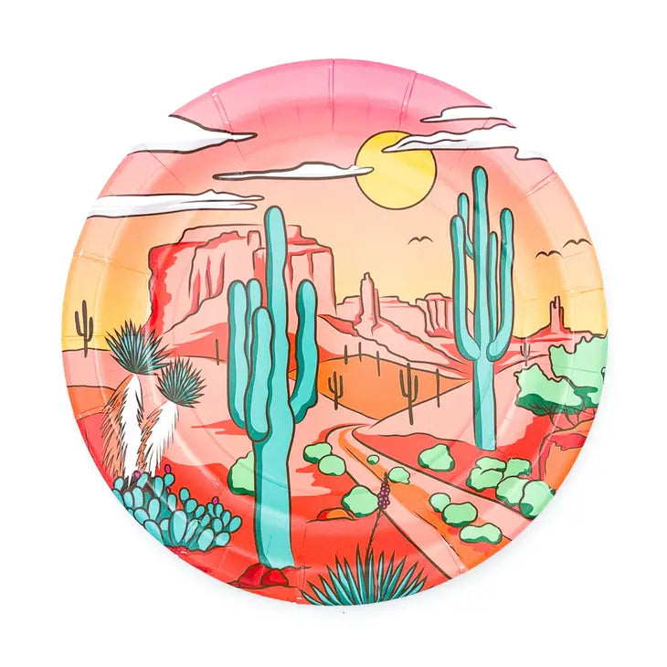 Desert Scene Plates