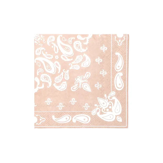 Champagne Bandana Cocktail Napkins