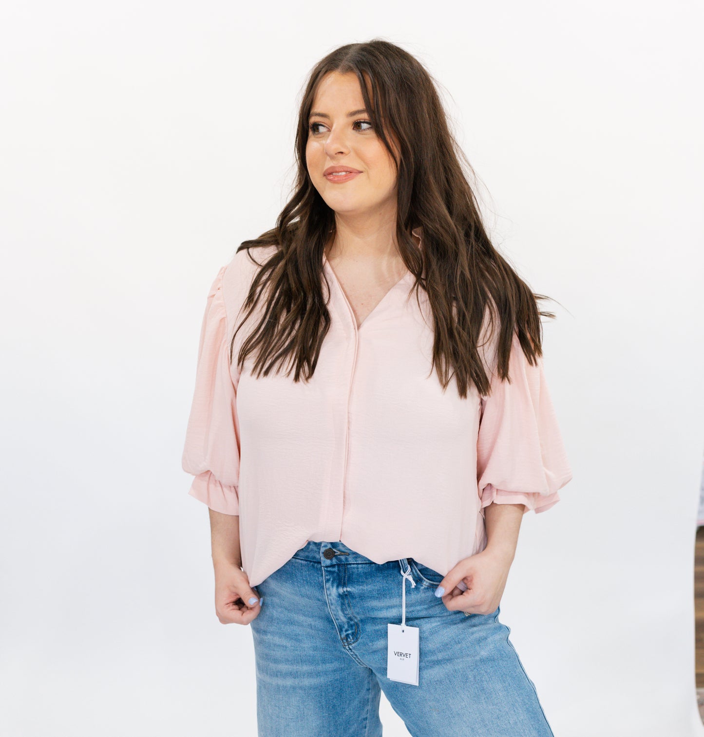 Khloe Blouse | Blush