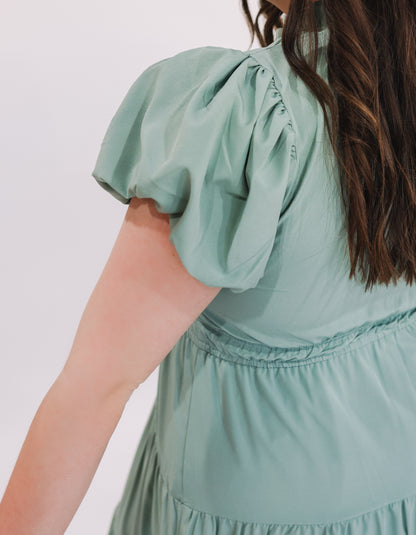 Lovely Midi Dress | Sage