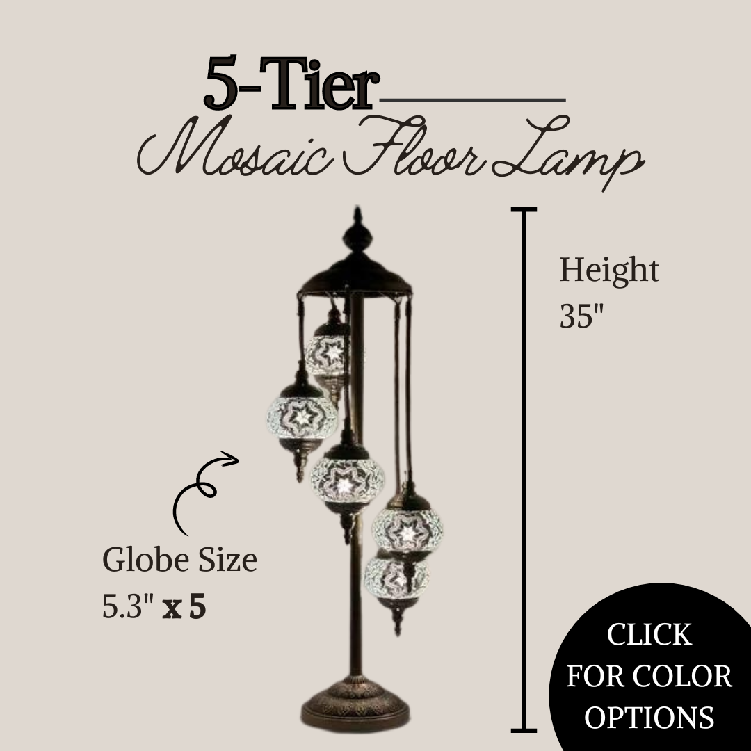 5-Tier Floor Lamp