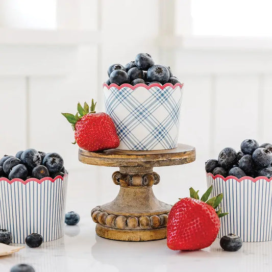 Blue/Red/White Baking Cups