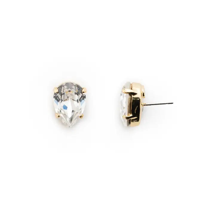 Ginnie Stud Earrings | Silver