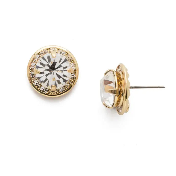 Dua Stud Earrings | Gold/Silver