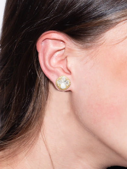 Victoria Stud Earrings | Gold/Silver