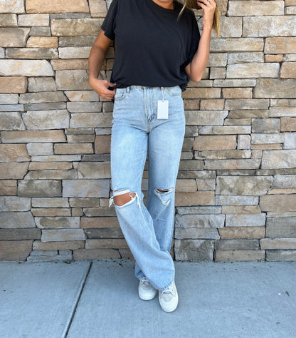 The Leslie | 90's Vintage Flare Jeans