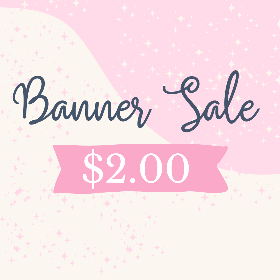 $2 Party Banners | Multiple Themes Available