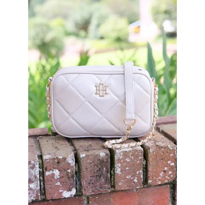 Bryce Crossbody | Pearl Quilted