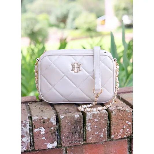 Bryce Crossbody | Pearl Quilted