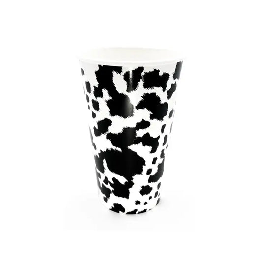 Black Cowhide Cups