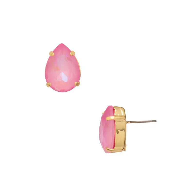 Cher Stud Earrings | Baby Pink