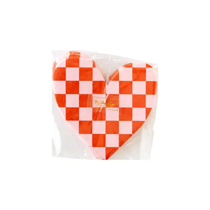 Checkered Heart Napkins