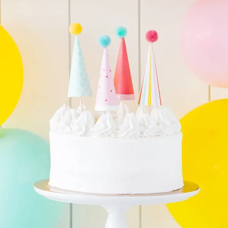 Party Hat Cake Topper