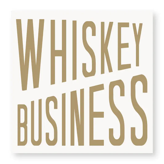 Whiskey Business Napkins