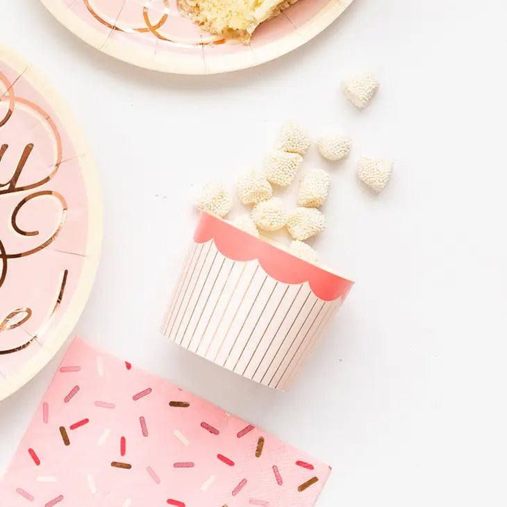 Hot Pink Baking Cups