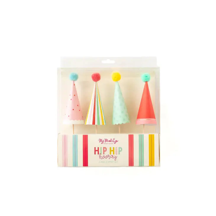 Party Hat Cake Topper