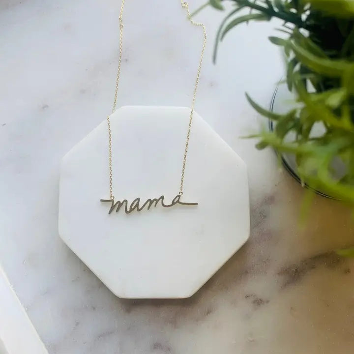 Golden Mama Necklace