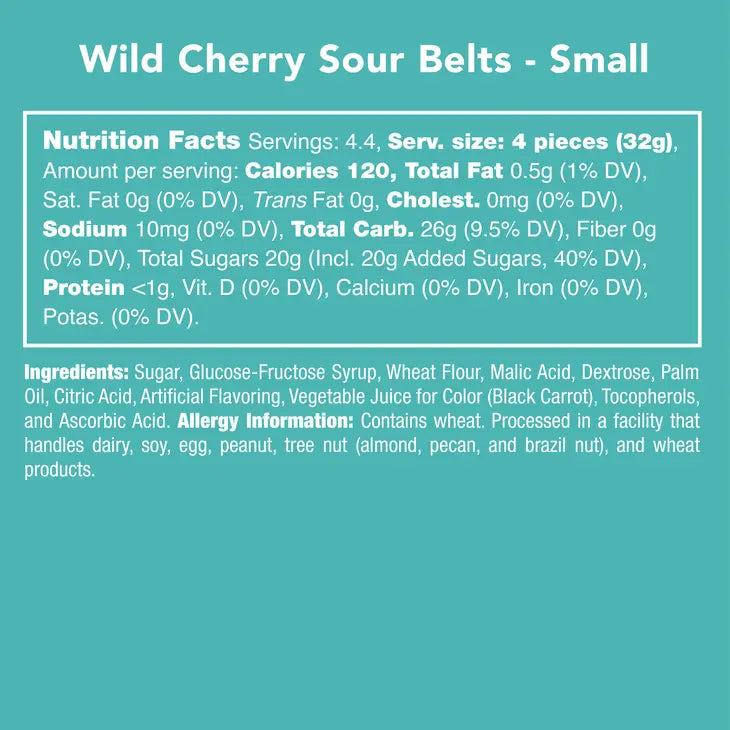 Wild Cherry Sour Belts