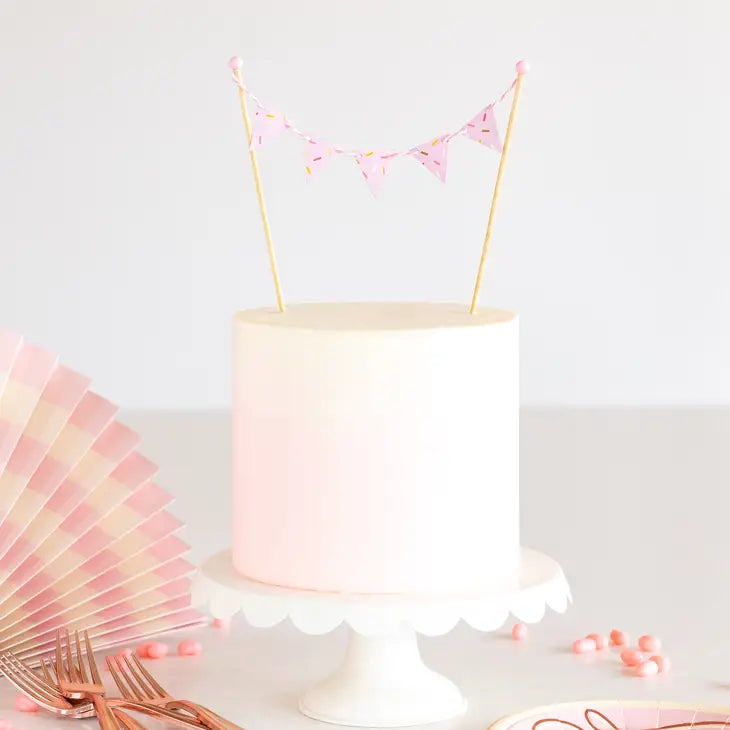 Bunting Cake Topper