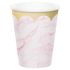 Pink Marble Cups